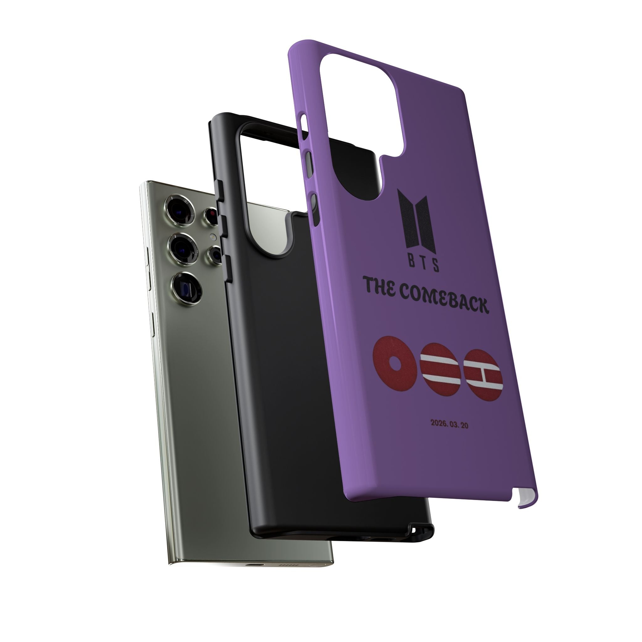 BTS 'The Comeback' Purple Phone Case — K-Pop Fan Armor