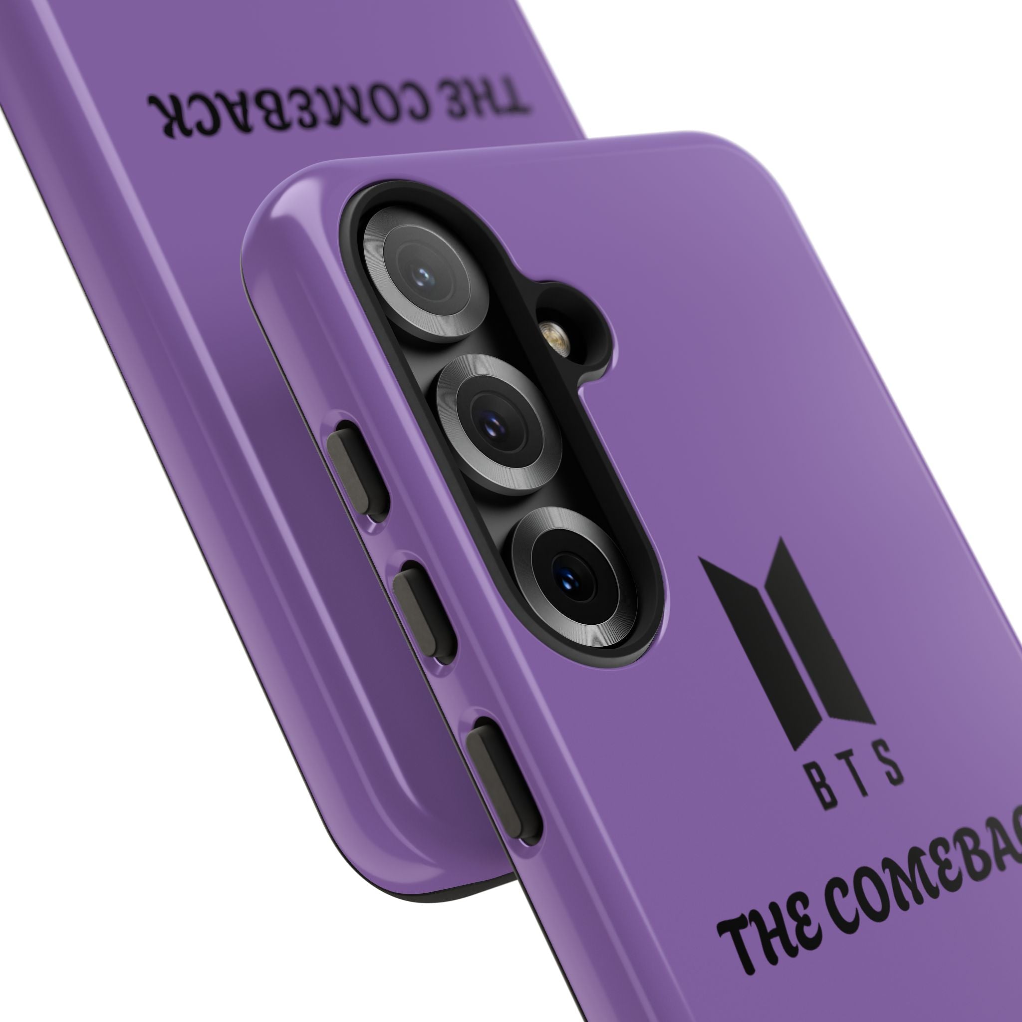 BTS 'The Comeback' Purple Phone Case — K-Pop Fan Armor