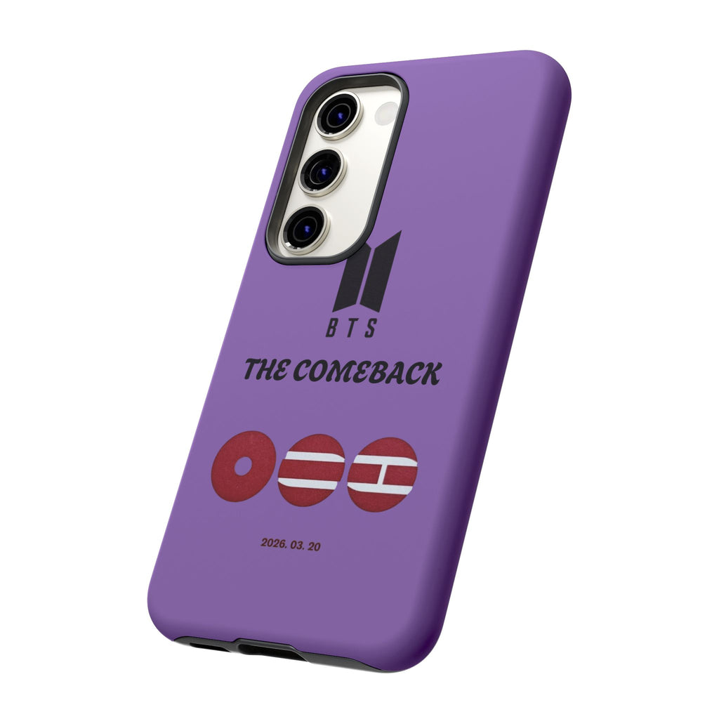 BTS 'The Comeback' Purple Phone Case — K-Pop Fan Armor