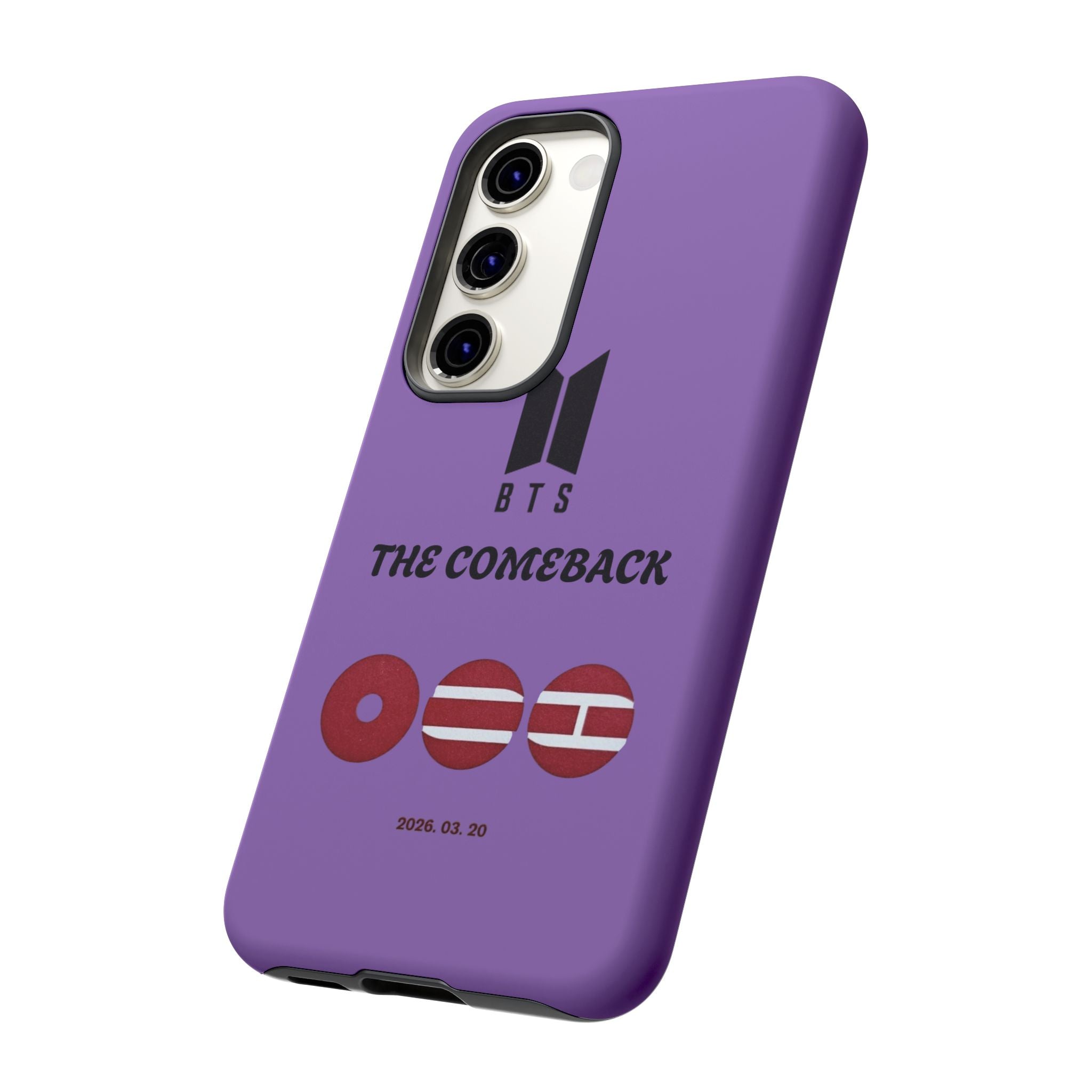 BTS 'The Comeback' Purple Phone Case — K-Pop Fan Armor