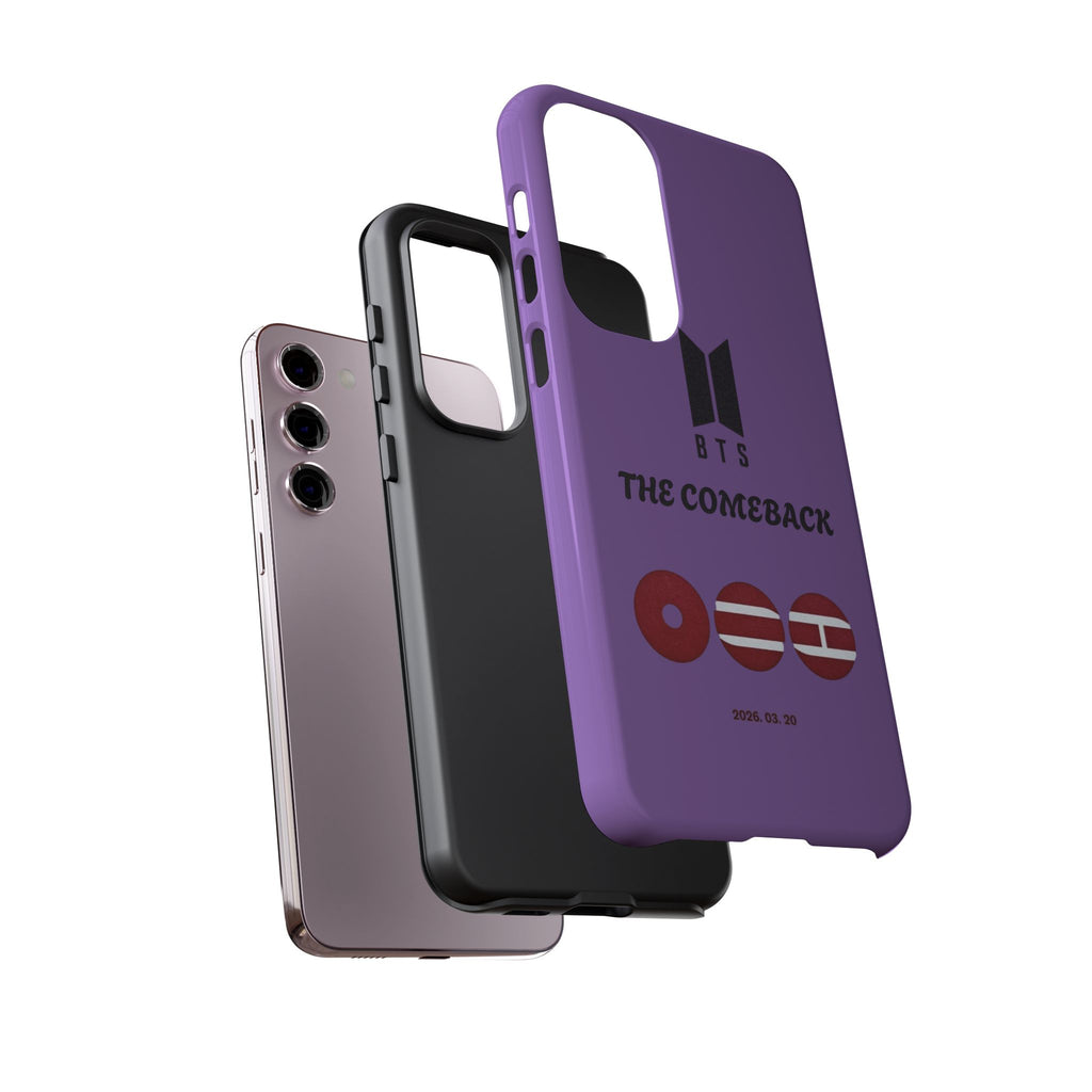 BTS 'The Comeback' Purple Phone Case — K-Pop Fan Armor