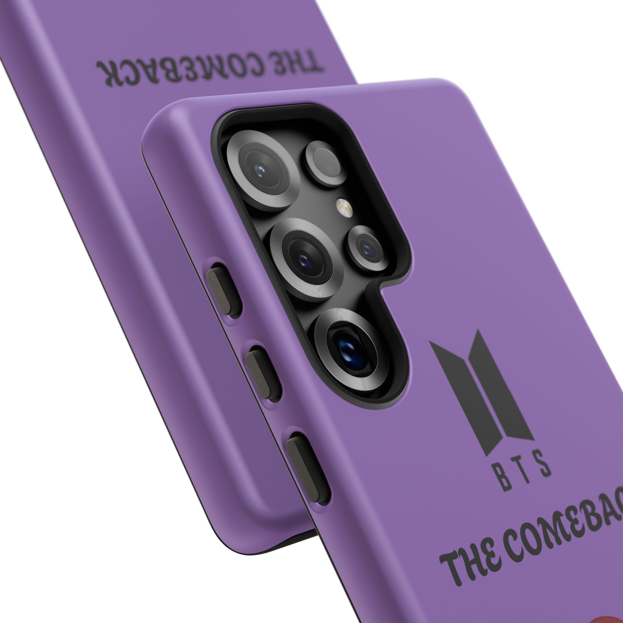 BTS 'The Comeback' Purple Phone Case — K-Pop Fan Armor