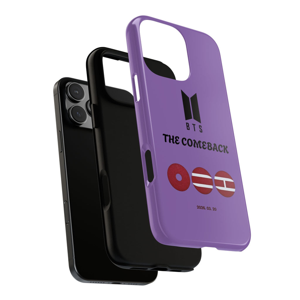 BTS 'The Comeback' Purple Phone Case — K-Pop Fan Armor
