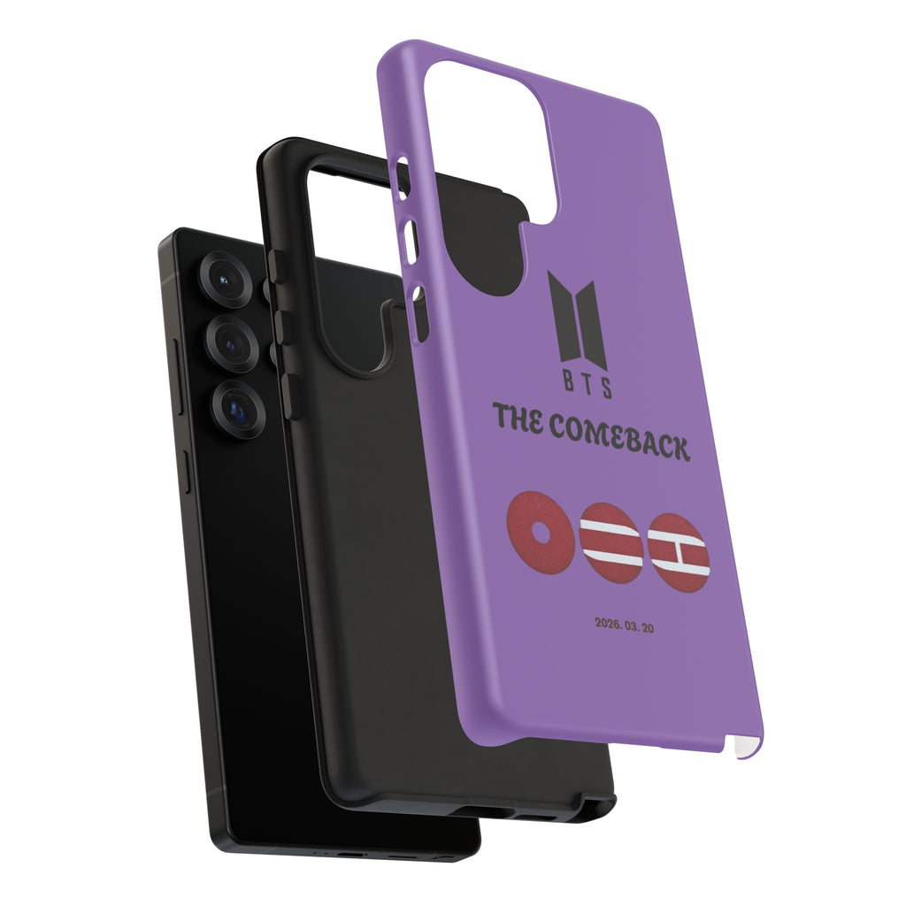 BTS 'The Comeback' Purple Phone Case — K-Pop Fan Armor