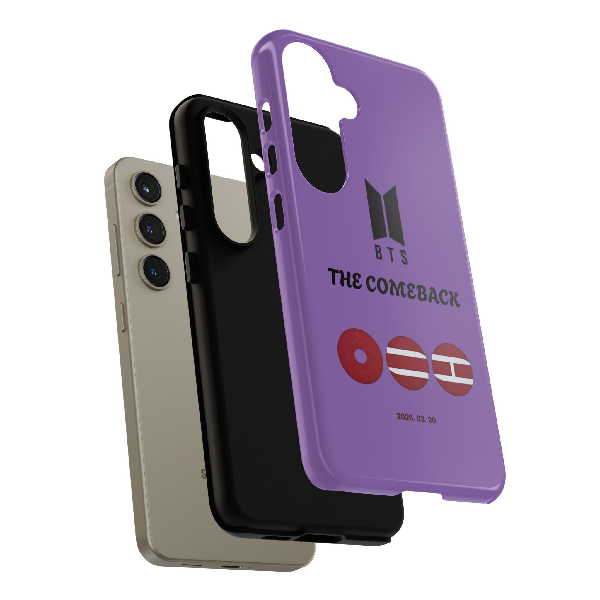 BTS 'The Comeback' Purple Phone Case — K-Pop Fan Armor