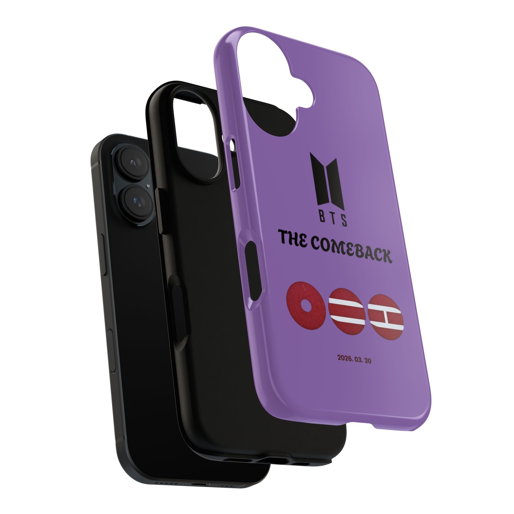 BTS 'The Comeback' Purple Phone Case — K-Pop Fan Armor