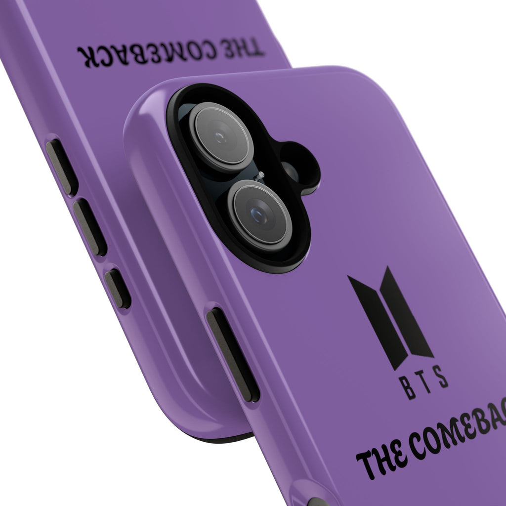 BTS 'The Comeback' Purple Phone Case — K-Pop Fan Armor