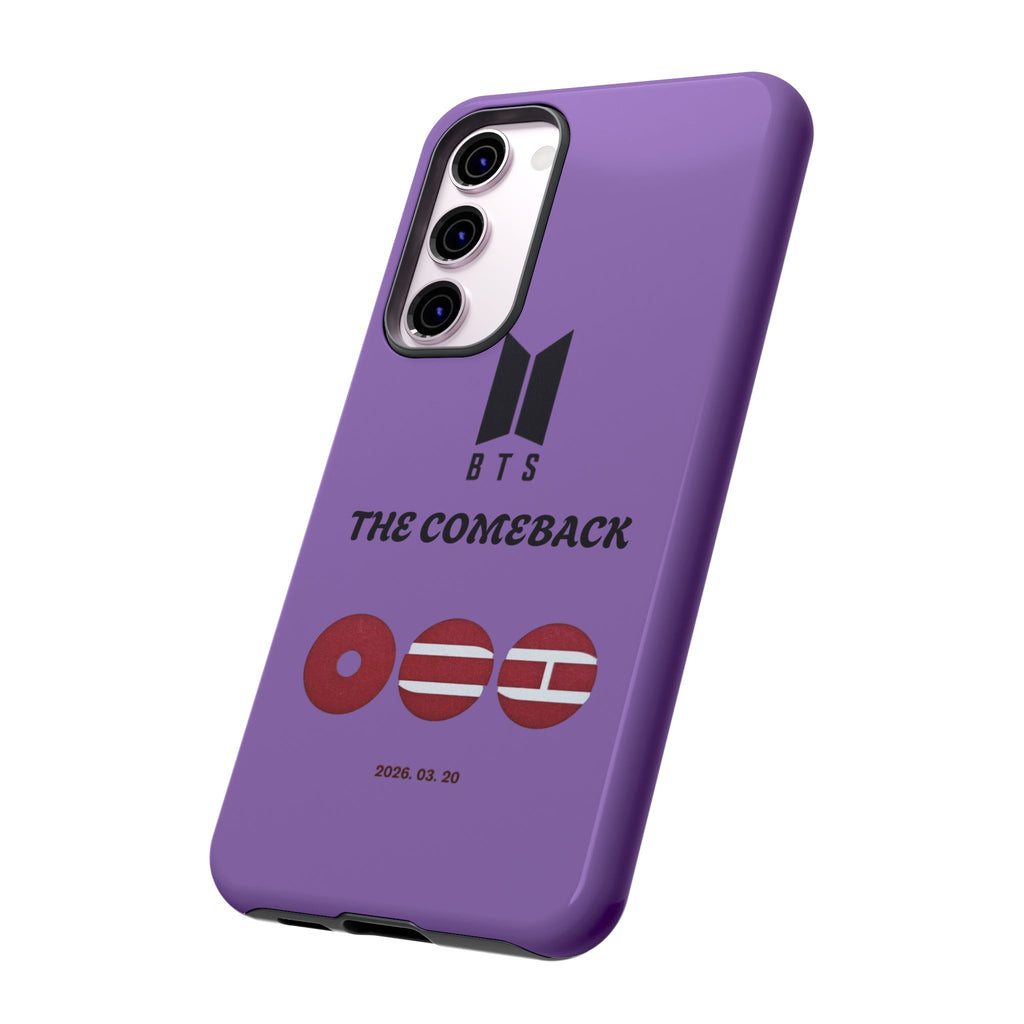 BTS 'The Comeback' Purple Phone Case — K-Pop Fan Armor
