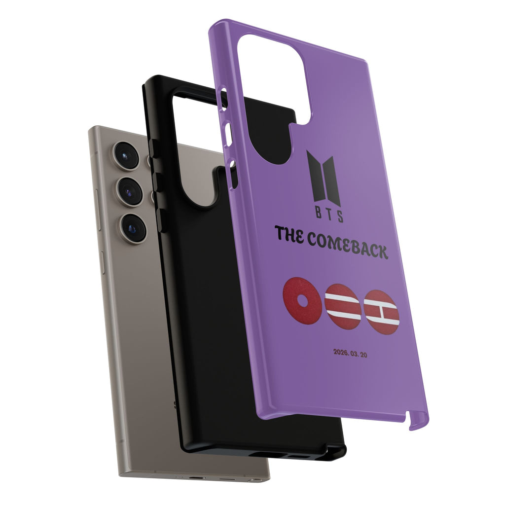 BTS 'The Comeback' Purple Phone Case — K-Pop Fan Armor