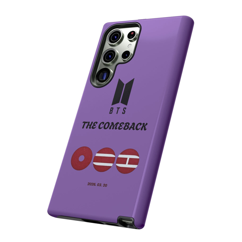 BTS 'The Comeback' Purple Phone Case — K-Pop Fan Armor
