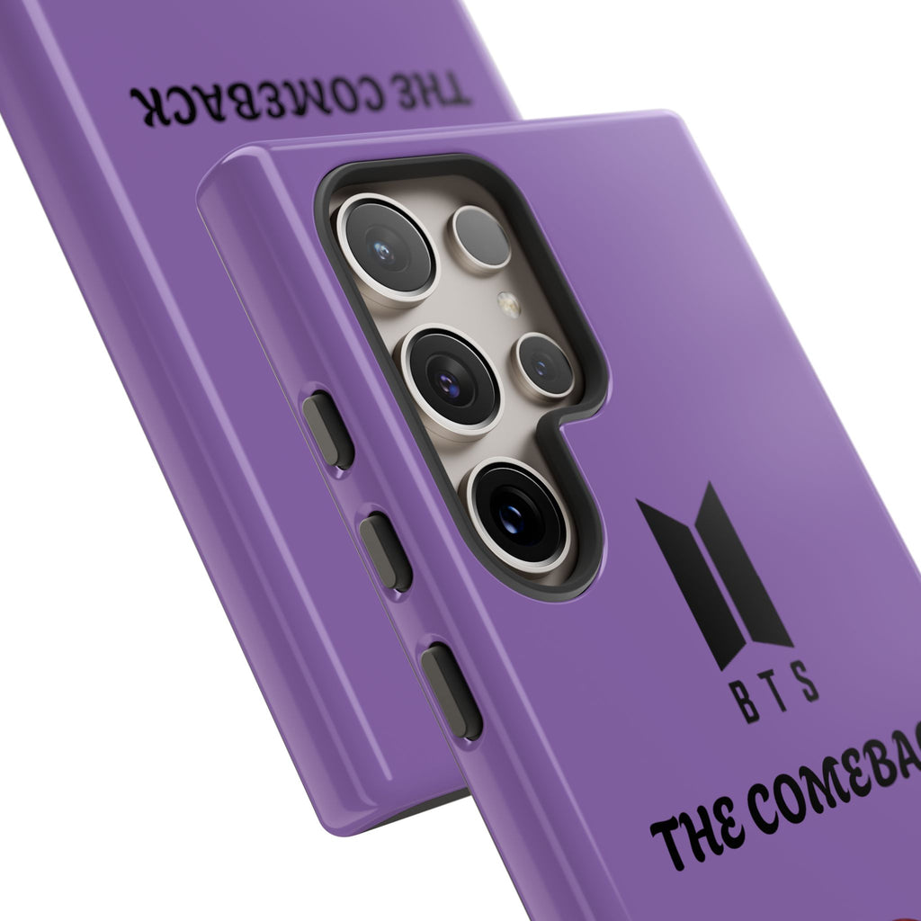 BTS 'The Comeback' Purple Phone Case — K-Pop Fan Armor