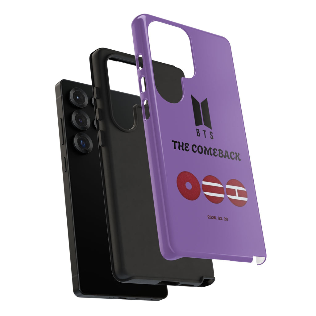 BTS 'The Comeback' Purple Phone Case — K-Pop Fan Armor