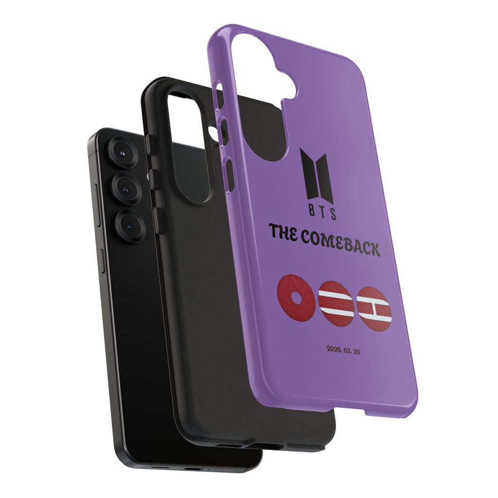 BTS 'The Comeback' Purple Phone Case — K-Pop Fan Armor
