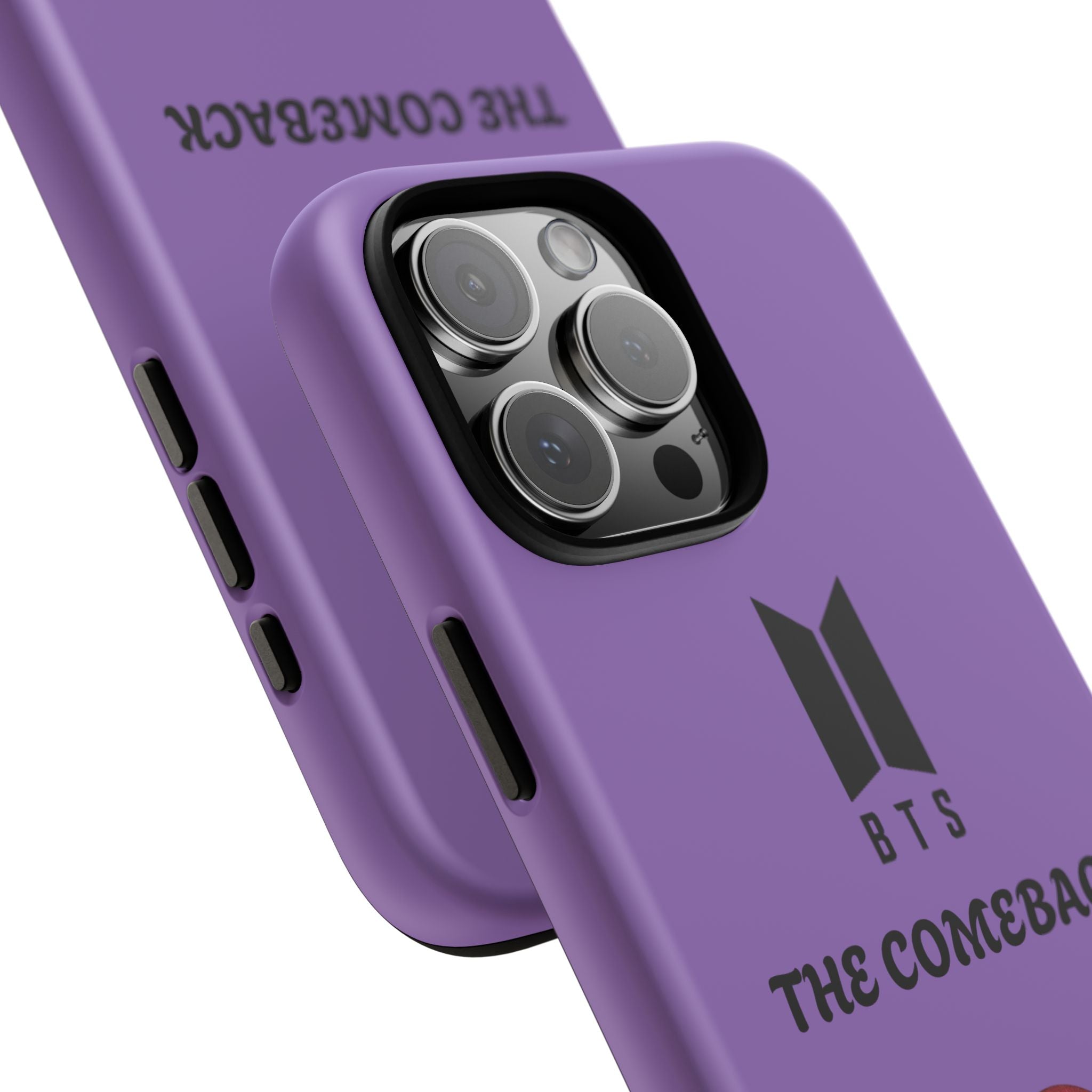BTS 'The Comeback' Purple Phone Case — K-Pop Fan Armor