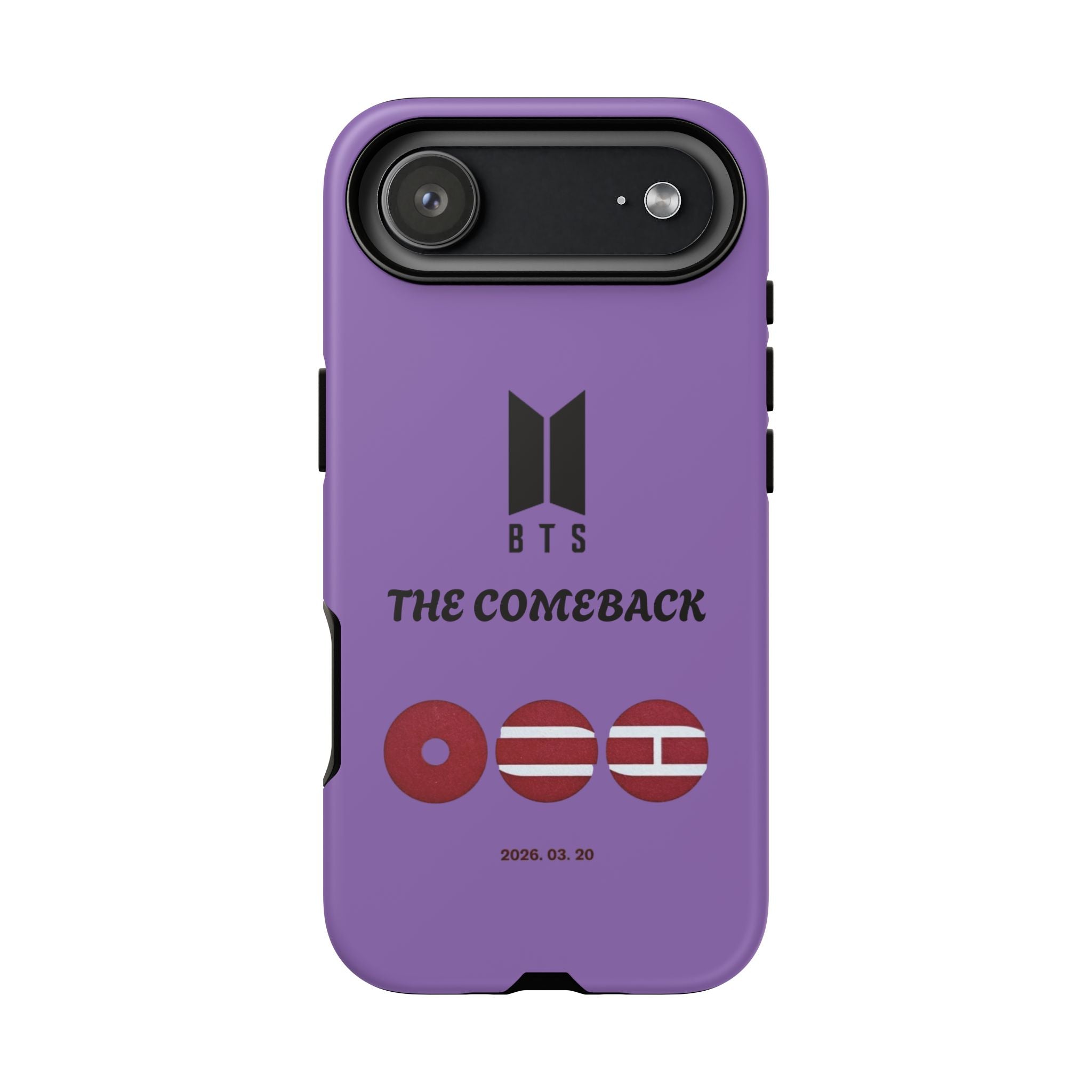 BTS 'The Comeback' Purple Phone Case — K-Pop Fan Armor