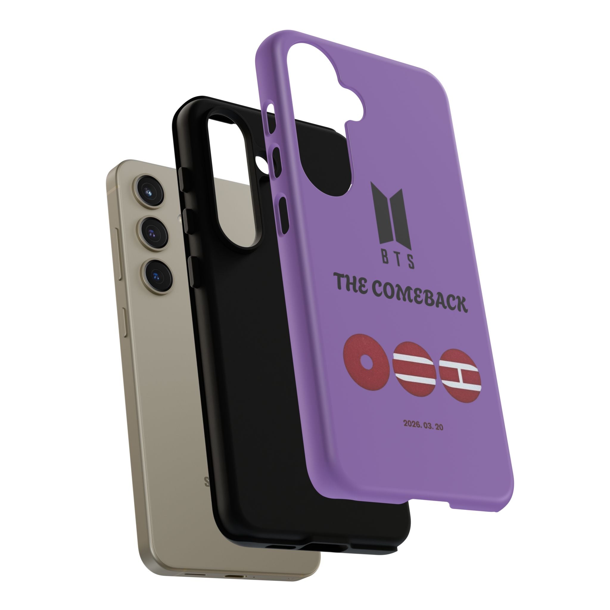 BTS 'The Comeback' Purple Phone Case — K-Pop Fan Armor