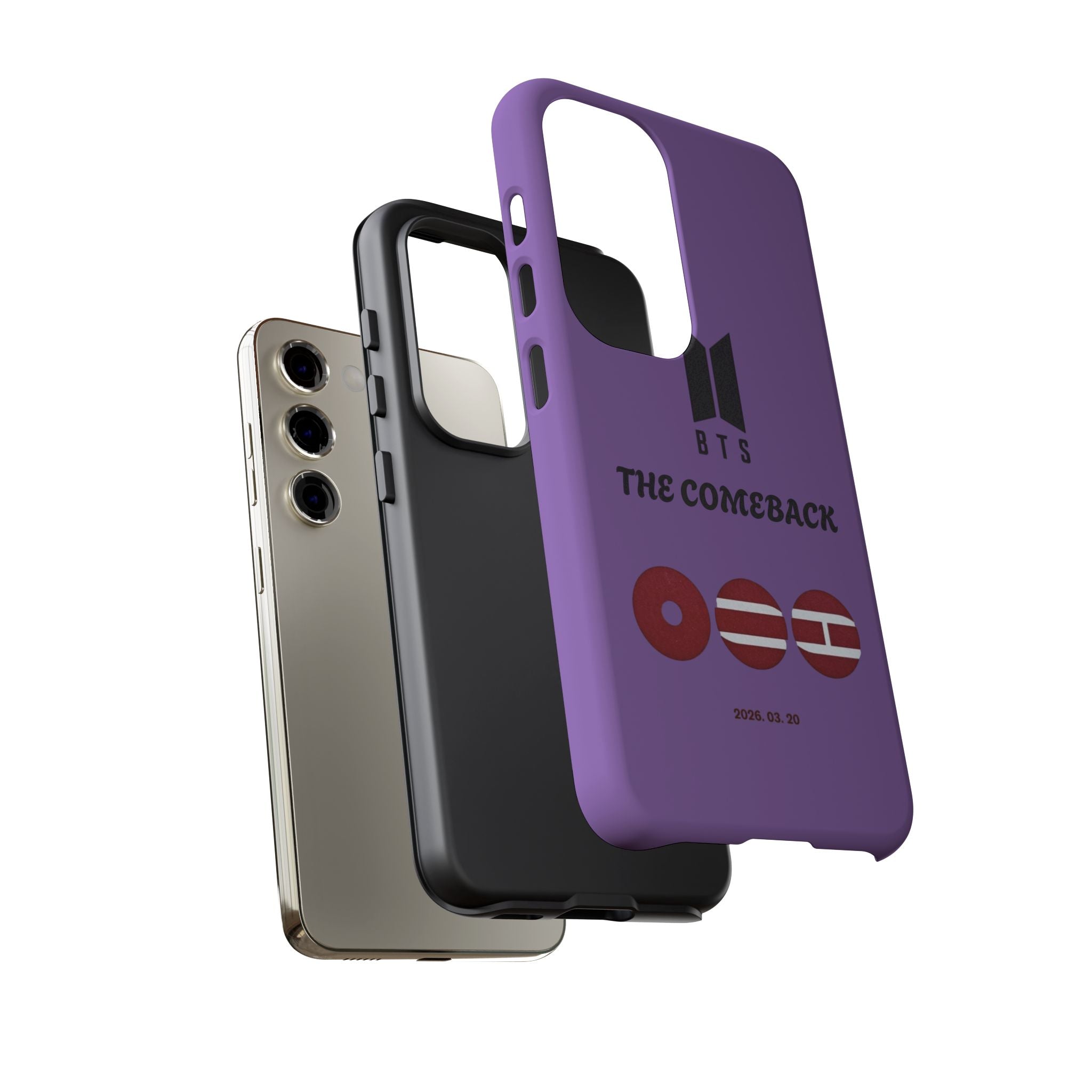 BTS 'The Comeback' Purple Phone Case — K-Pop Fan Armor