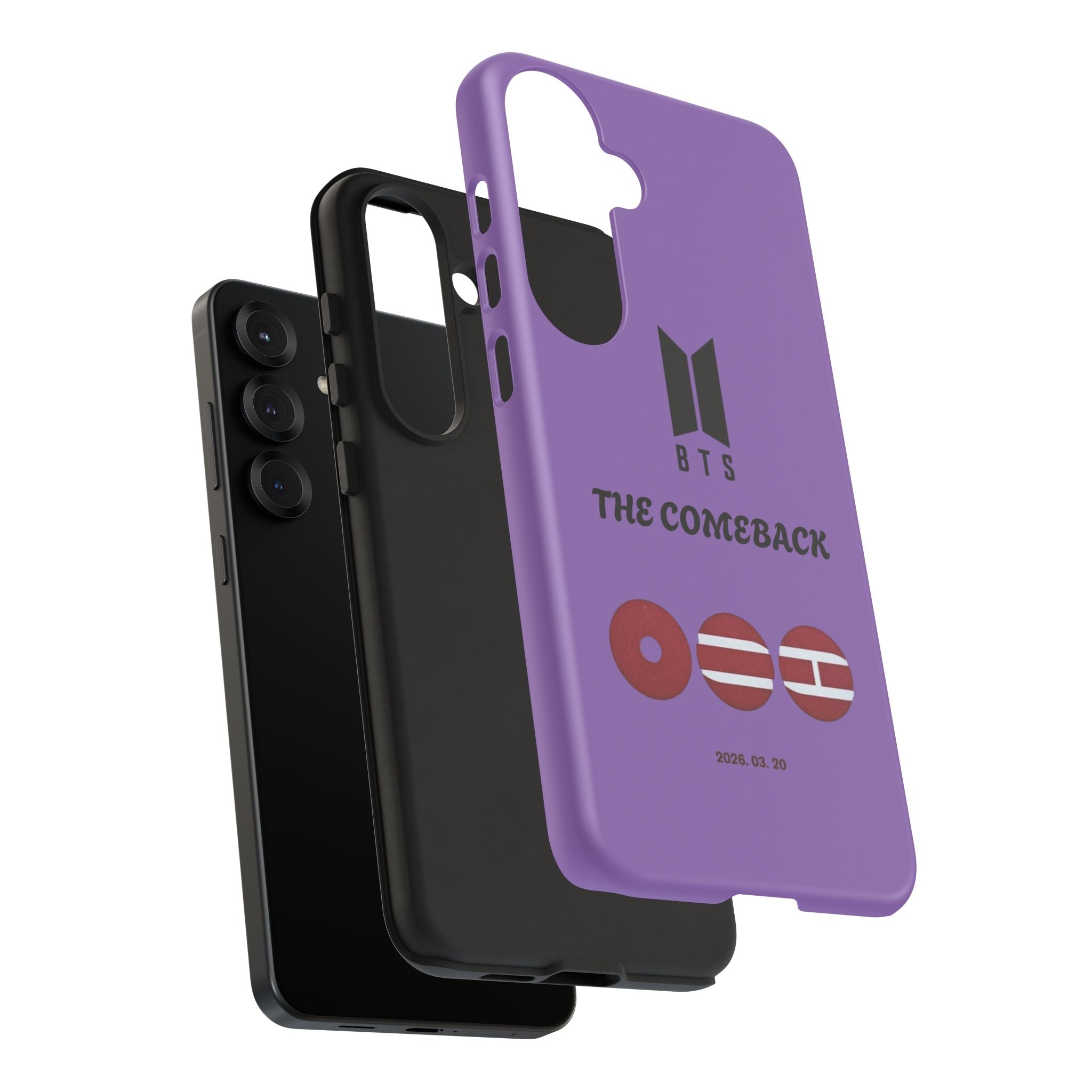 BTS 'The Comeback' Purple Phone Case — K-Pop Fan Armor