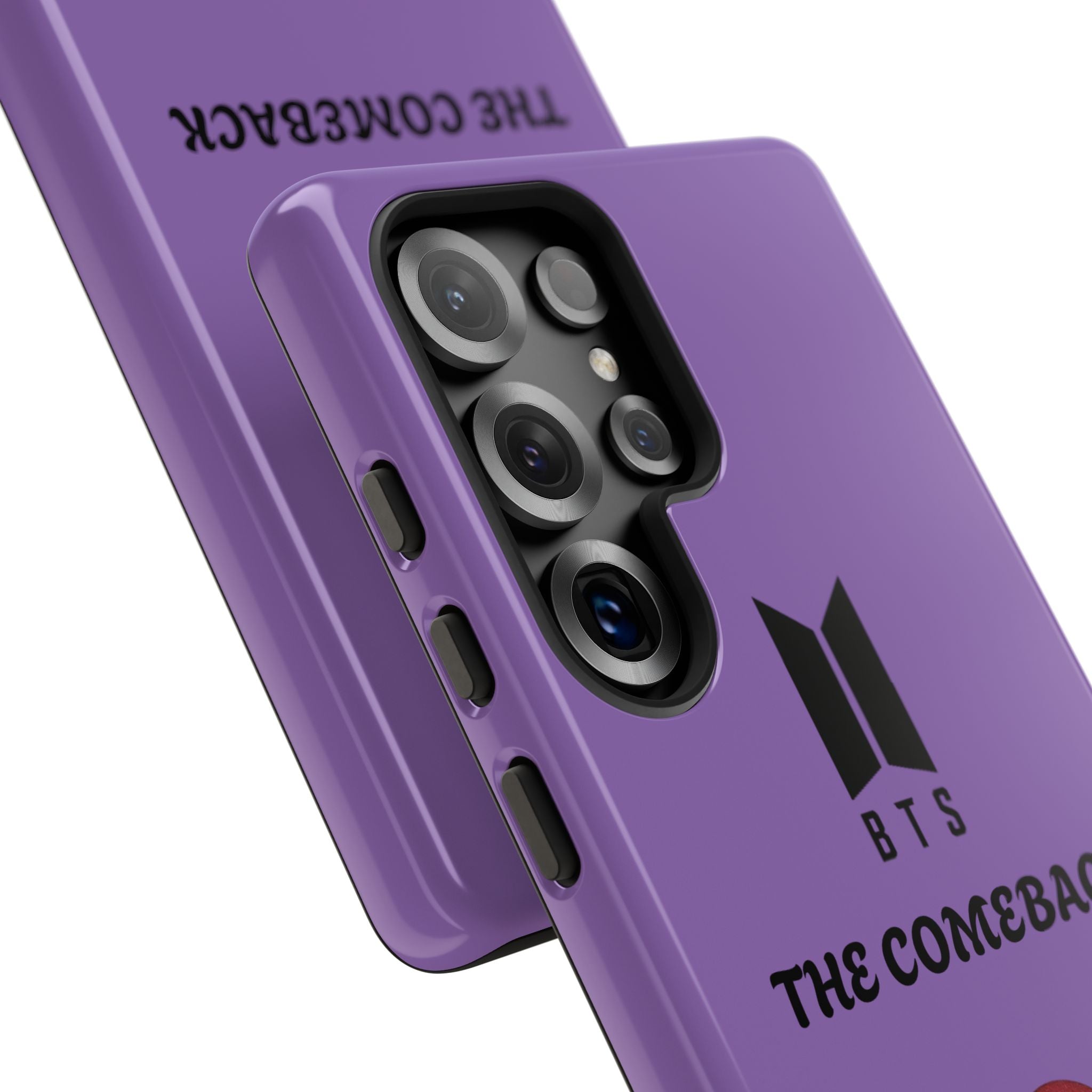 BTS 'The Comeback' Purple Phone Case — K-Pop Fan Armor