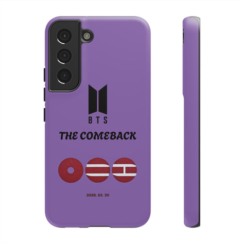 BTS 'The Comeback' Purple Phone Case — K-Pop Fan Armor