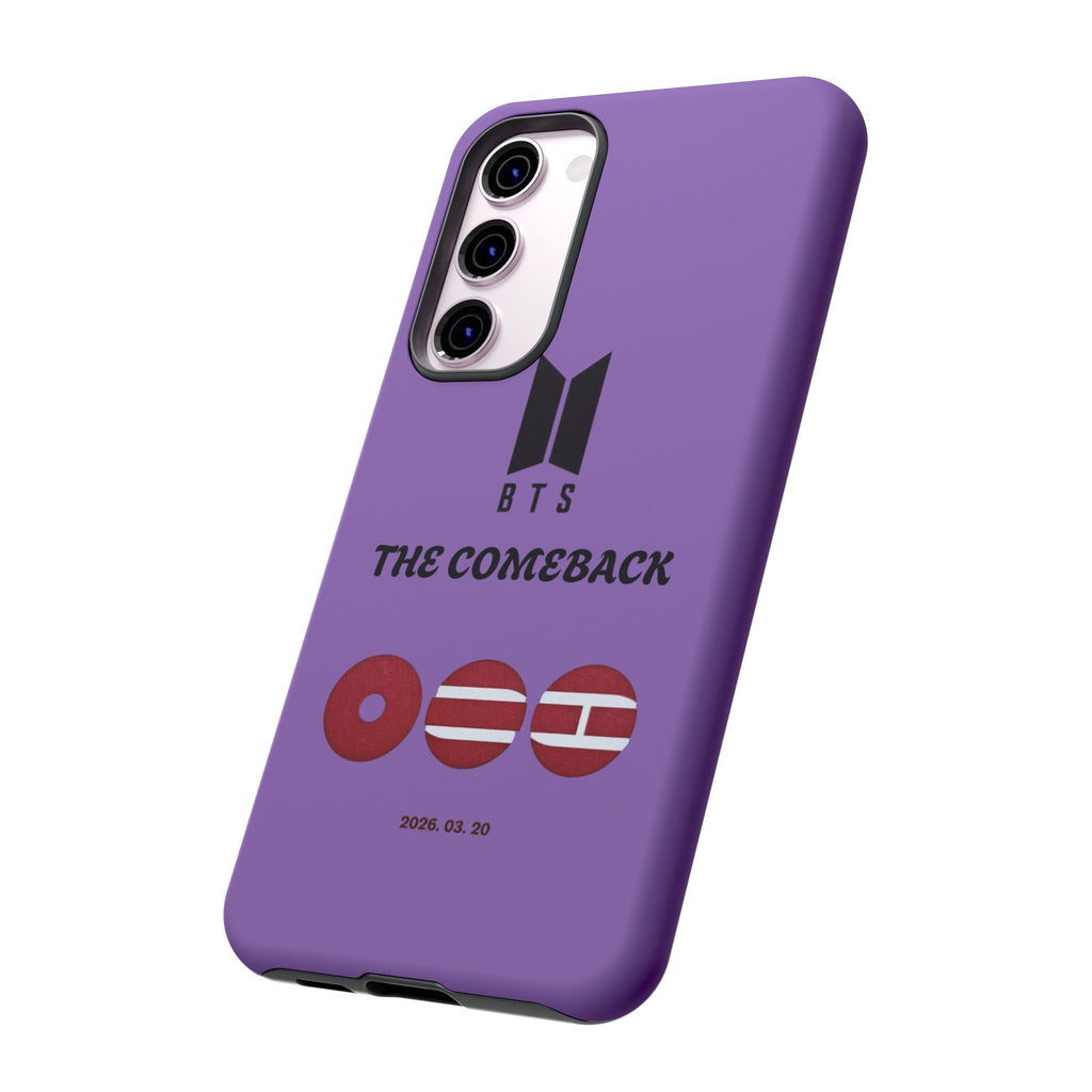 BTS 'The Comeback' Purple Phone Case — K-Pop Fan Armor