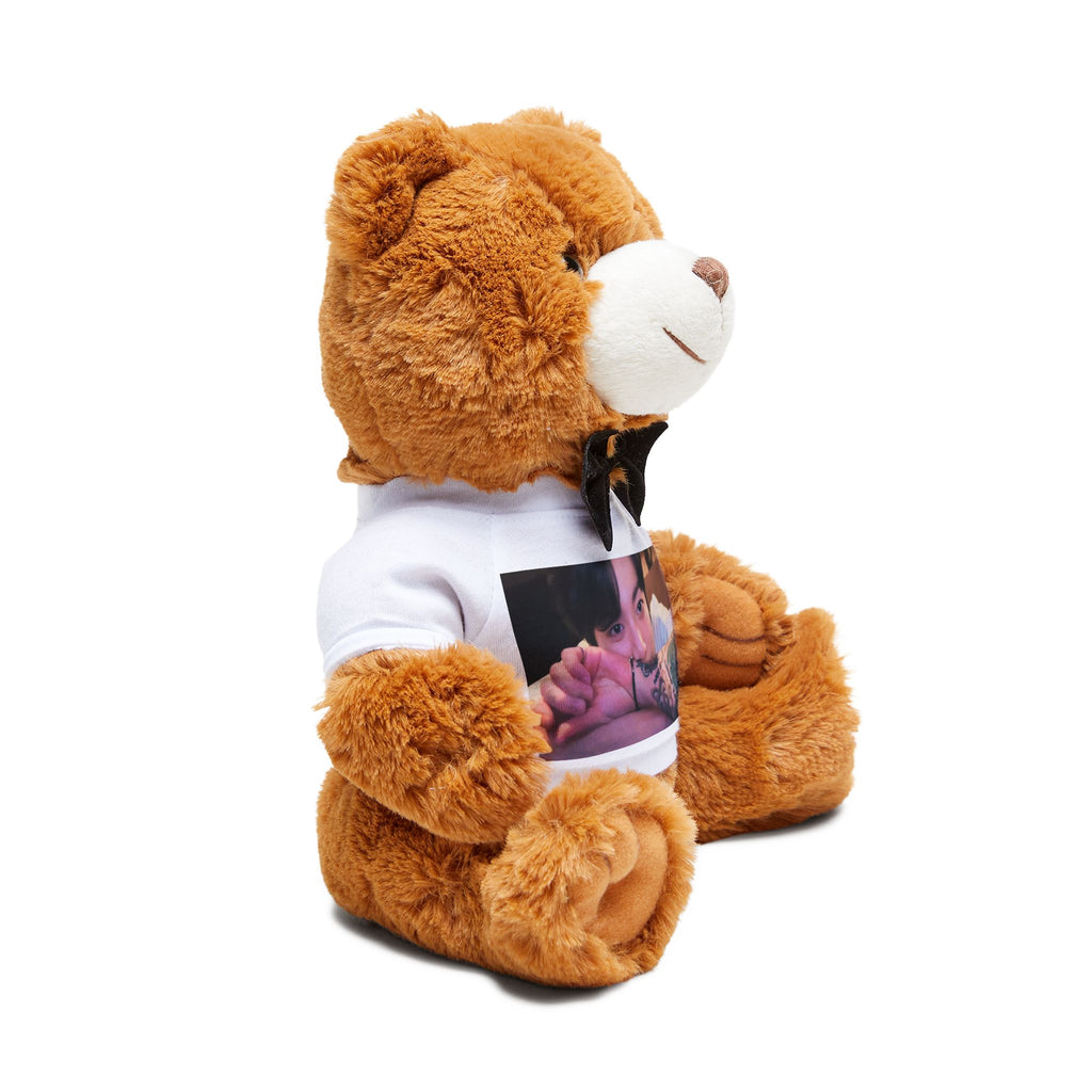 Custom Photo Teddy Bear Plush with Personalized T‑Shirt