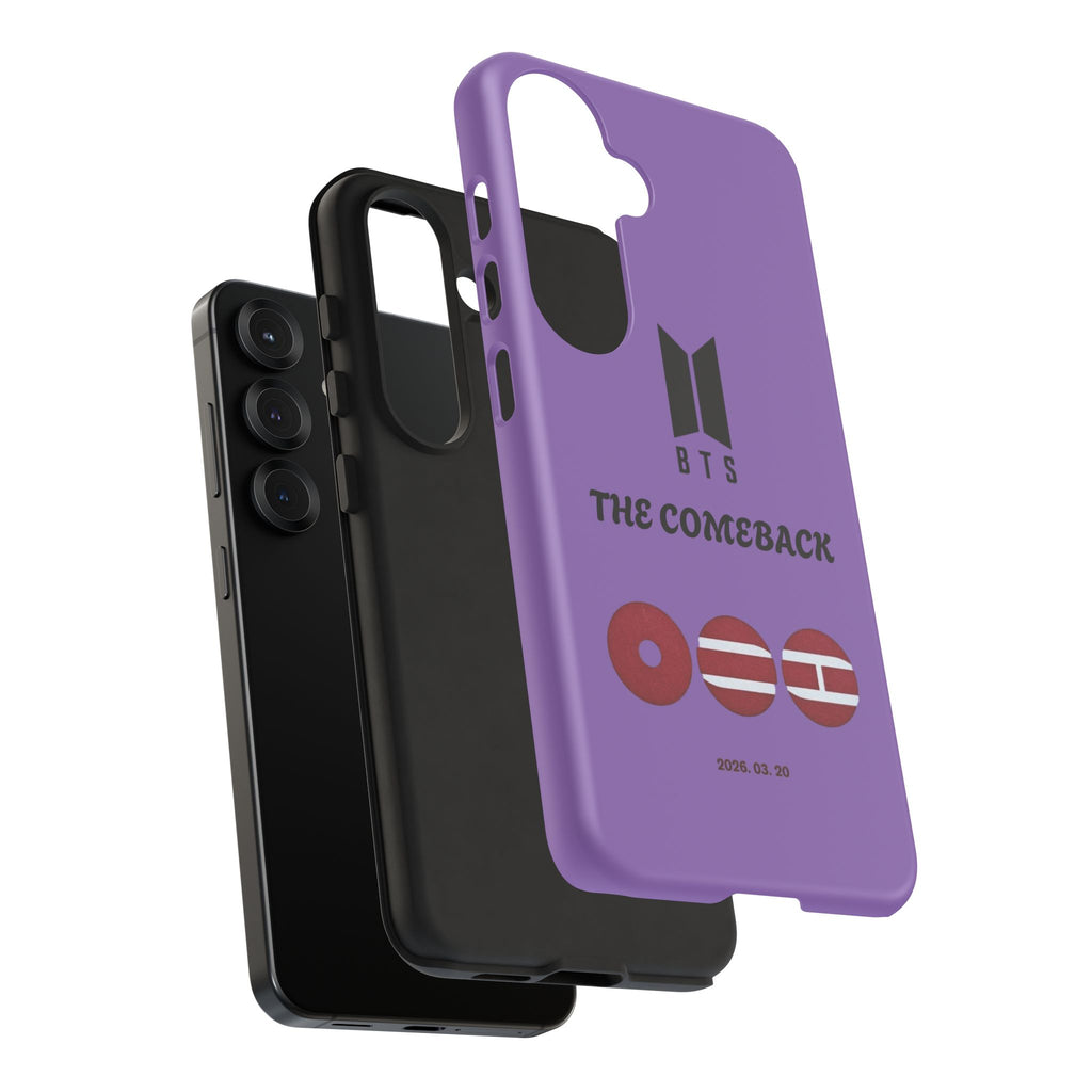 BTS 'The Comeback' Purple Phone Case — K-Pop Fan Armor