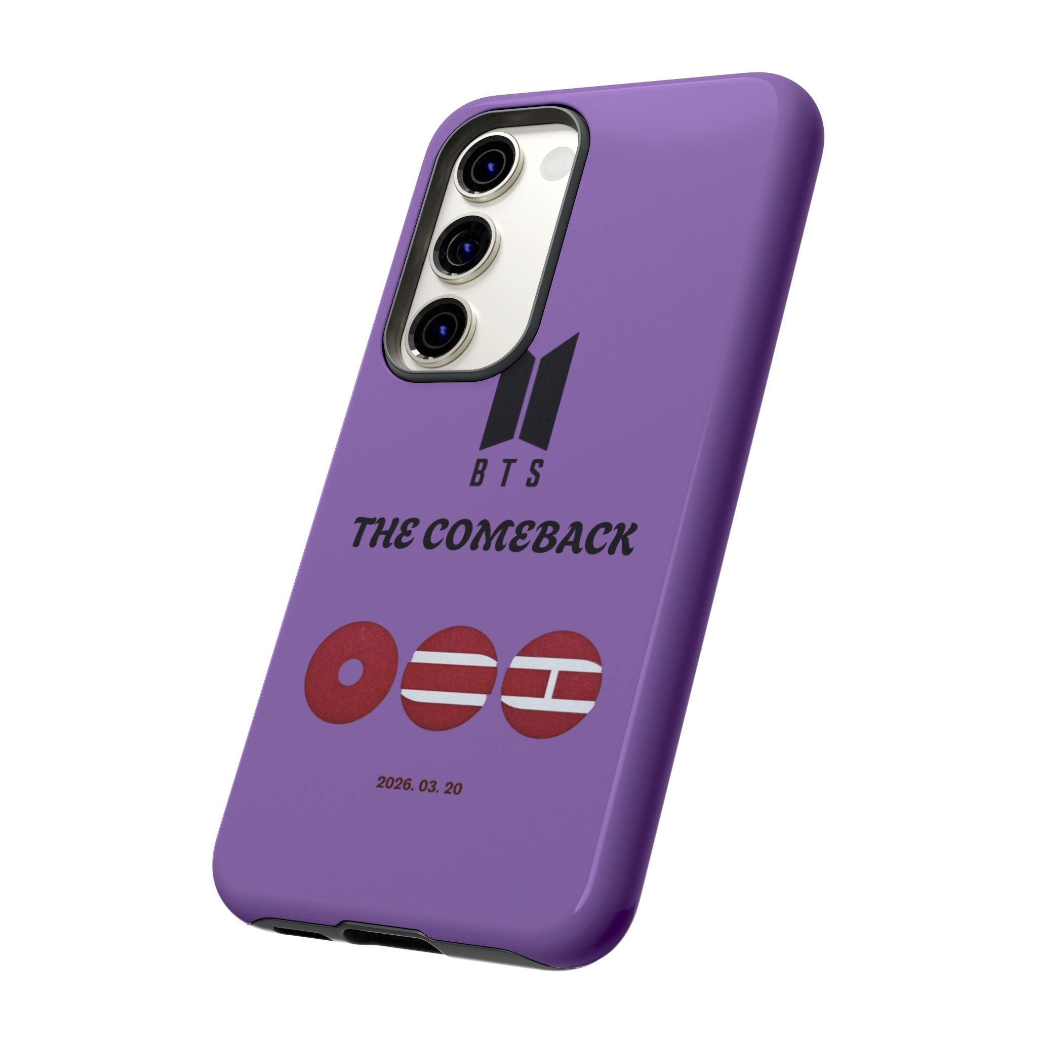 BTS 'The Comeback' Purple Phone Case — K-Pop Fan Armor