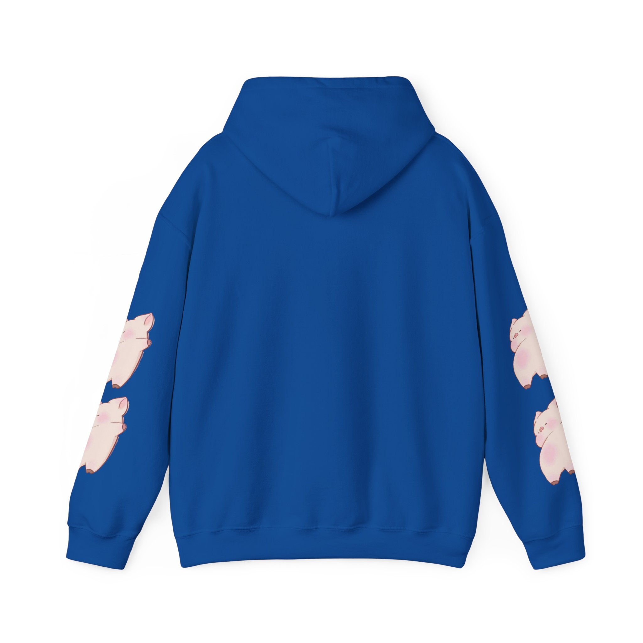 Cute Piggy in Chopsticks Hoodie — Kawaii Pig Graphic Sweatshirt