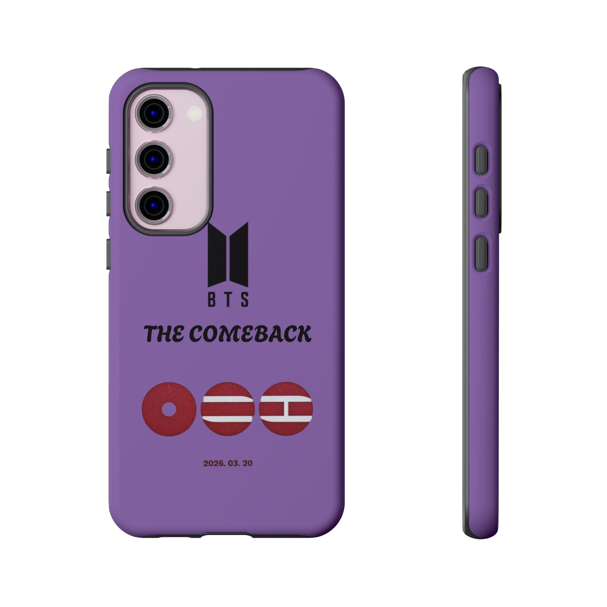 BTS 'The Comeback' Purple Phone Case — K-Pop Fan Armor