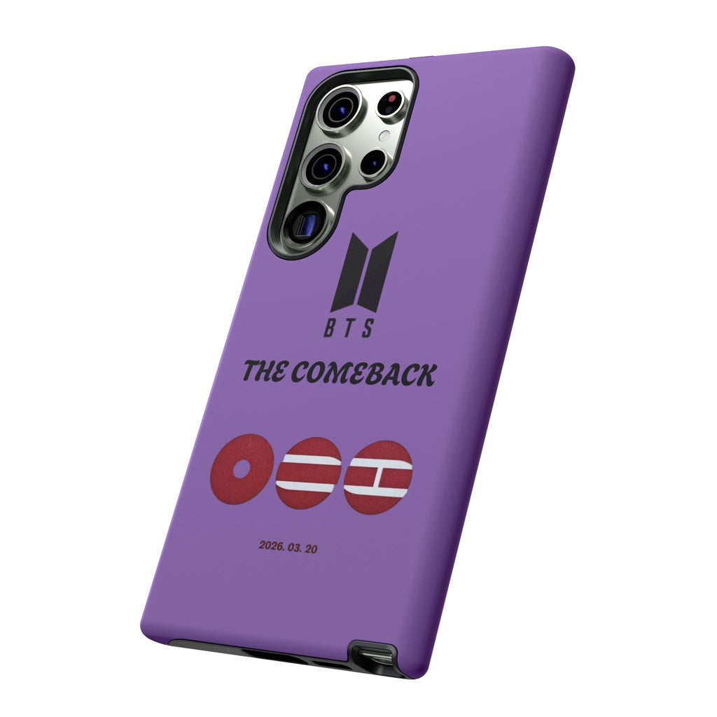 BTS 'The Comeback' Purple Phone Case — K-Pop Fan Armor
