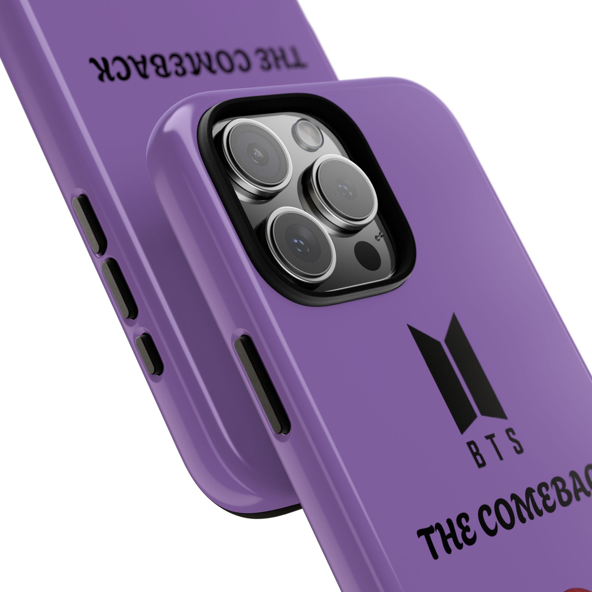 BTS 'The Comeback' Purple Phone Case — K-Pop Fan Armor