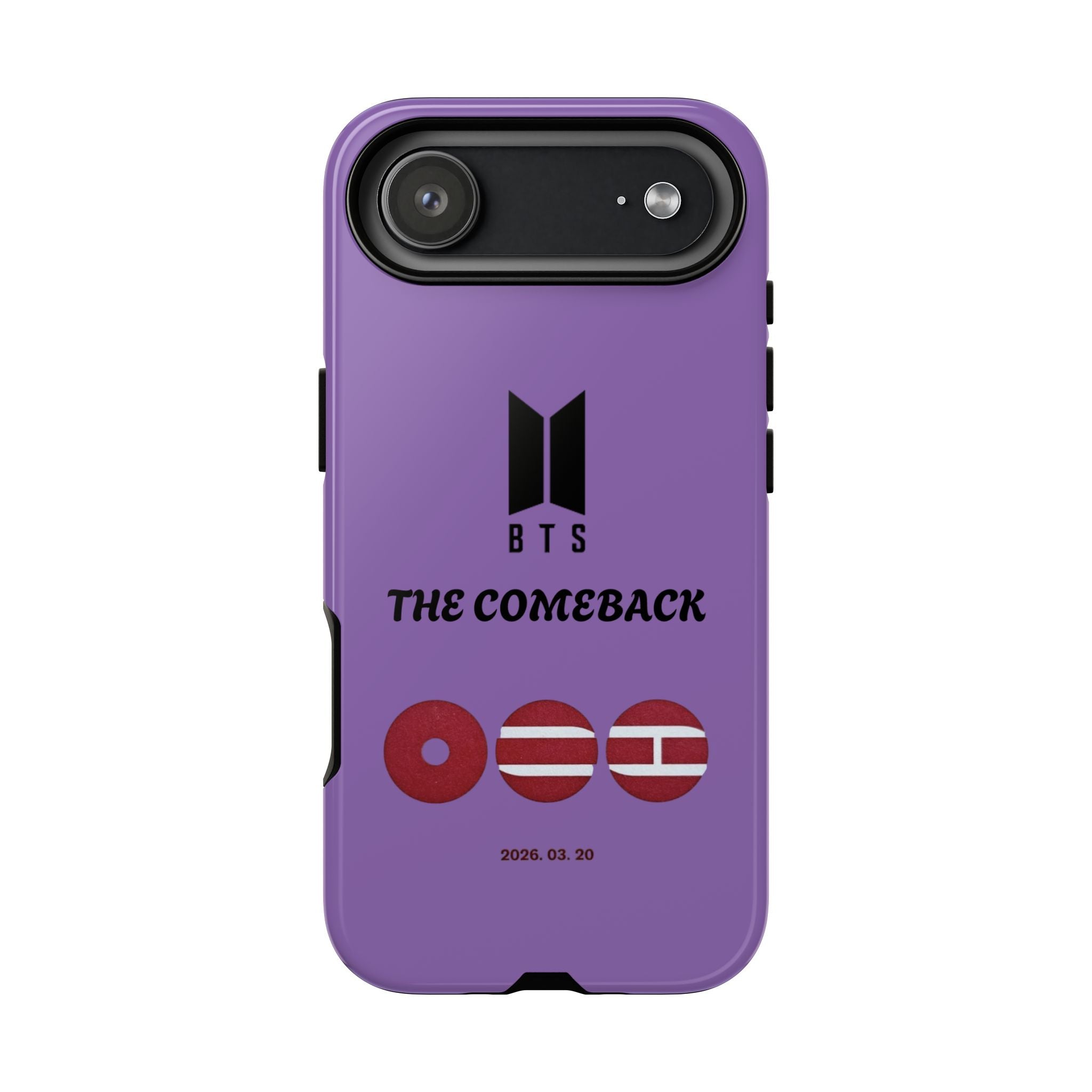 BTS 'The Comeback' Purple Phone Case — K-Pop Fan Armor