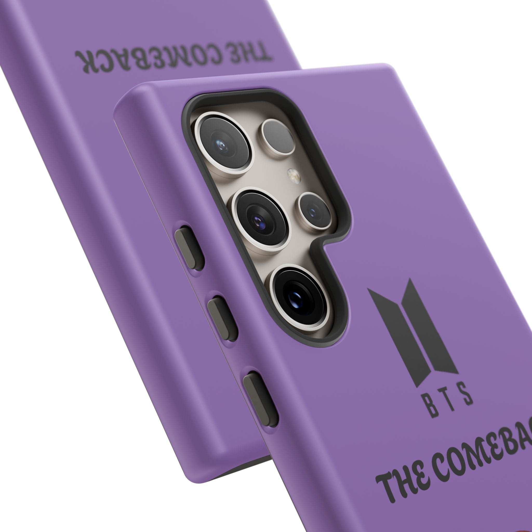 BTS 'The Comeback' Purple Phone Case — K-Pop Fan Armor